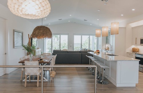 Key Colony Beach House | Modern Island Luxury | 4 En-Suite Masters, 6 BA, Pool, Dock & Outdoor Oasis