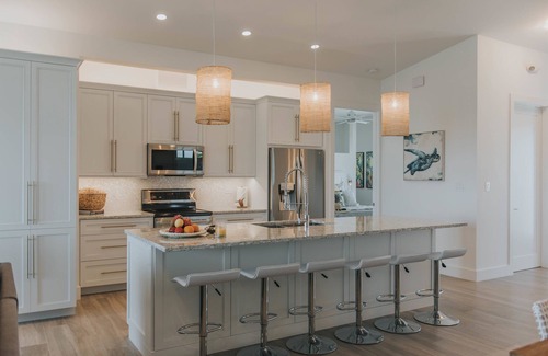Key Colony Beach House | Modern Island Luxury | 4 En-Suite Masters, 6 BA, Pool, Dock & Outdoor Oasis