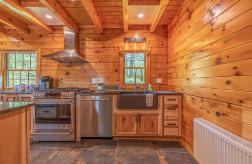Old Town Cabin | Modern Lakefront Cabin | Hot Tub | Stunning Views