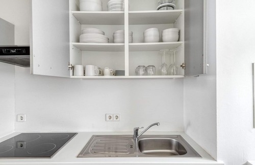 Stuwerviertel Apartment | Modern Leopoldstadt 1BR w/Balcony & Elevator, nr metro U2, by Blueground
