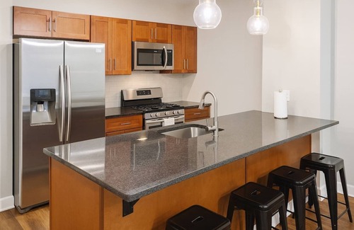 Downtown Cleveland Apartment | Modern Luxe Suite | Rock Hall Stadiums Casino