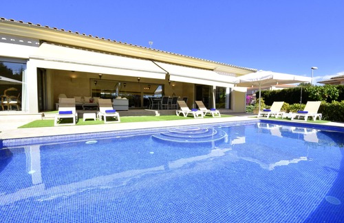 Marratxi Villa | Modern luxury estate Bellviure near Marratxi with private salt water pool