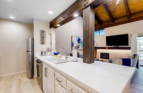 South Lake Tahoe Condo | Modern luxury awaits at this Lakeland Village condo: top-tier amenities