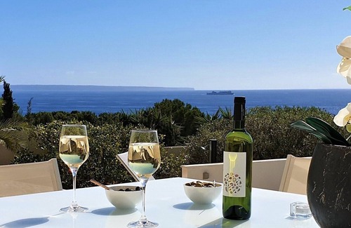 Badia de Palma House | MODERN LUXURY VILLA, SEA / MOUNTAIN VIEW, SOUTH FACING, PRIVATE POOL, 5 MIN. TO THE BEACH