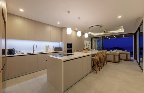 Plai Laem Villa | Modern Minimalist Villa | Infinity Pool, Sea Views, Near Beach