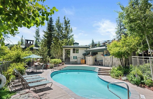 Snowmass Village House | Modern, MTN Retreat w/Fireplace, Pool, Hot Tub, Steps to Snowmass Base Village