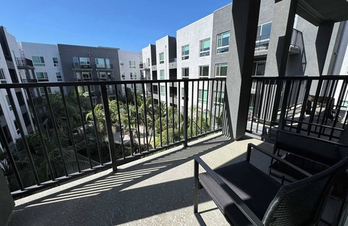 Lyon Street Apartment | Modern Oasis 10 Min from Disneyland W/Pool & GYM