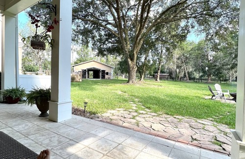 Ocala House | Modern Ocala Equestrian Estate with lap pool- close to everything.