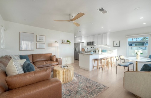 Carlsbad Condo | Modern Ocean-View Retreat w/ Firepit & Steps to Carlsbad Beach