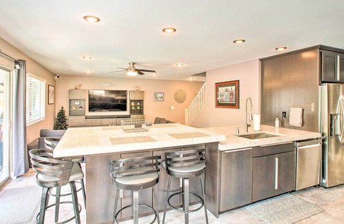 Desert View Village House | Modern Phoenix Haven w/ Private Pool & Patio!