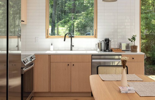 Weaverville House | Modern Residence with Guest House Near Asheville