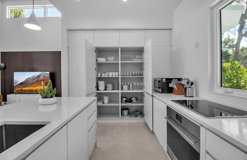 Alta Vista House | Modern Sarasota Retreat with pool and large yard