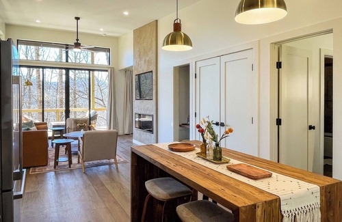 Mars Hill Cabin | Modern Scandinavian style cabin on mountain with 58 acres!