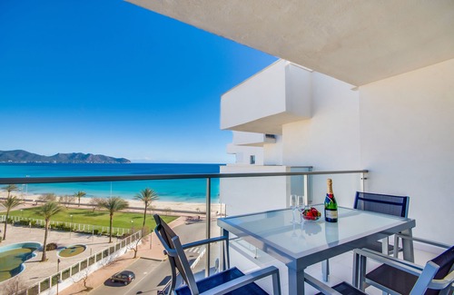 Sant Llorenc des Cardassar Apartment | MODERN SEA VIEW APARTMENT DIRECTLY ON THE BEACH