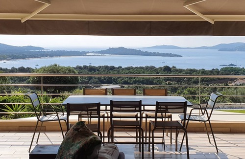 Porto-Vecchio Villa | Modern sea view villa, pool, full service, arrival Sunday departure