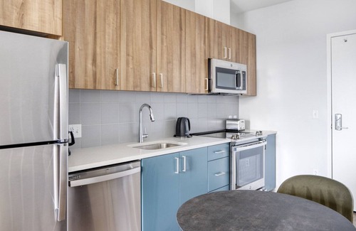 Assembly Square Apartment | Modern Somerville 1BR w/ Gym & W/D, nr Assembly Row, by Blueground