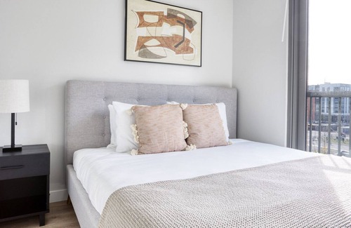 Assembly Square Apartment | Modern Somerville 1BR w/ Gym & W/D, nr Assembly Row, by Blueground