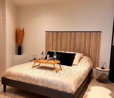 Brunoy Apartment | Modern SPA - Cosy & Chic - JACCUZI