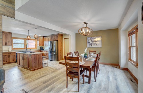 Bailey House | Modern + Spacious Mountain Cabin with XL Hot Tub located in the Rocky Mountains