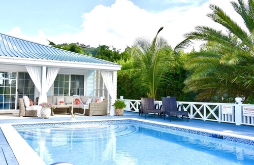 Jolly Harbour Villa | Modern & Stylish 4 Bedroomed Villa, private pool, walking distance to beach.