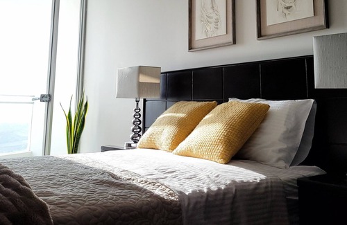 Santiago de Surco Apartment | Modern Suite with a Pool & Gym in Surco