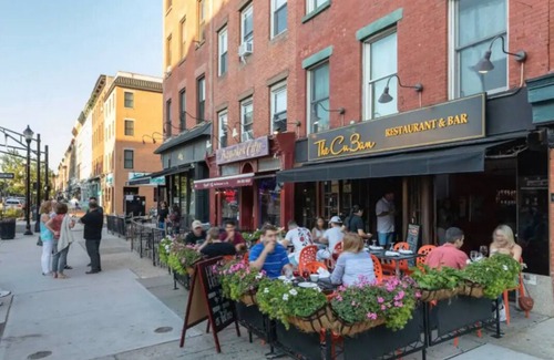 Hoboken Apartment | Modern & Sunny FamFriendly 2BR Home, 1 stop to NYC
