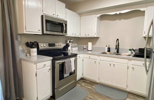 Gastonia Apartment | Modern Townhome w/Balcony Walk to FUSE Stadium
