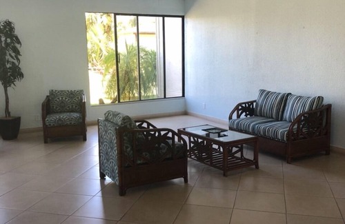 Williams Town Condo | Modern Two Bedroom with Spacious Living room on a Private Beach