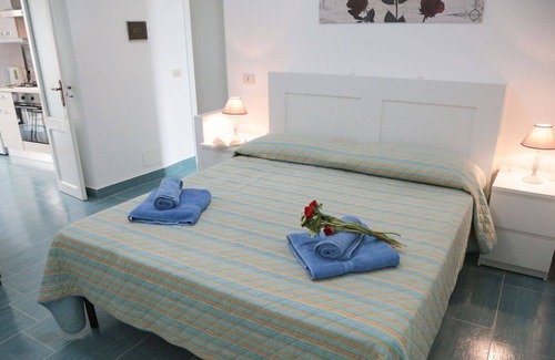 Old Town Apartment | Modern two room apartment with sea views in the heart of Cefalù’s historic town centre.