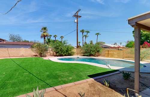 Park Scottsdale Four House | Modern updated home with private pool, large yard, gas grill