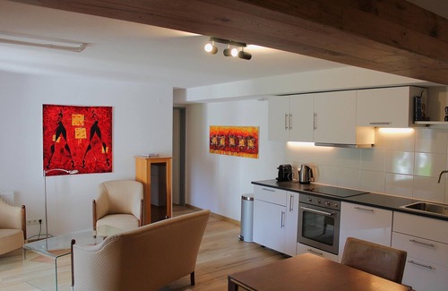 Tschagguns Apartment | Modern vacation apartment with terrace, garden and breathtaking mountain views