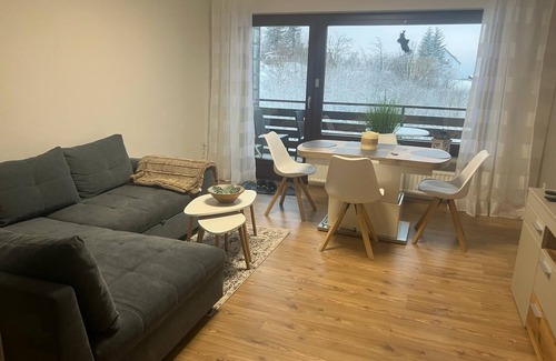 Hohegeiß Apartment | Modern vacation apartment at the spa gardens Family apartment in the Oberharz