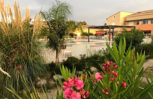 Latour-Bas-Elne House | Modern vacation home T2 with access to pool