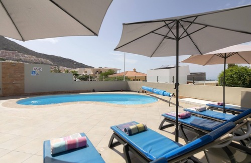 Costa Adeje Villa | Modern Villa with Heated Pool, Sea Views, for 8 Guests, Costa Adeje, Tenerife ☀️