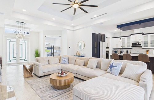 Burnt Store House | Modern West Costal Living, 4 Bedroom Dream Vacation with Private Jacuzzi Spa