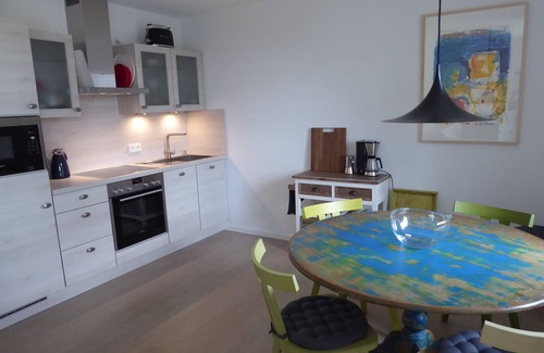 Wieck auf dem Darss Apartment | Moderne Ferienwohnung "auerhahn" mit Boddenblick für 3 Personen