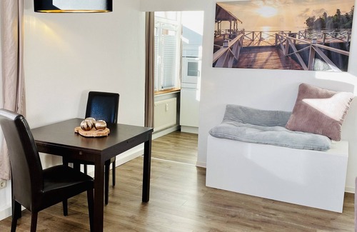 Krampfervorstadt Condo | Modernes Appartment am Malzwerk, 55qm