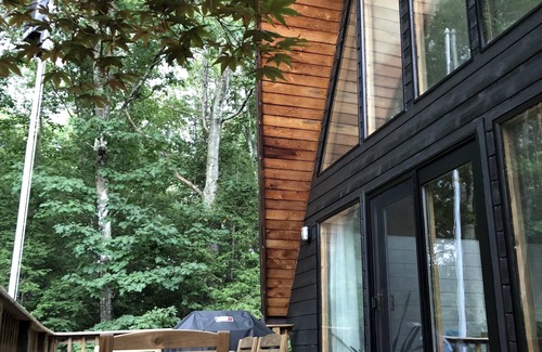 Saugerties House | Modernized A-Frame Chalet in the Heart of the Hudson Valley