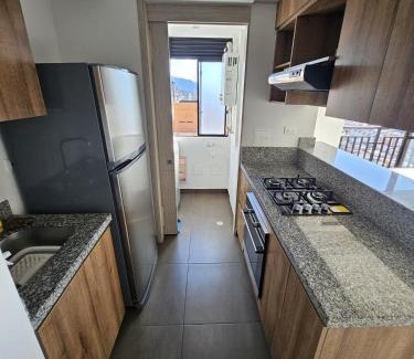 Usaquen Apartment | Moderno Apto 1HAB para 2 hasta 4 personas con Vista Panorámica en Usaquén, WiFi Rápido y Cocina Equipada