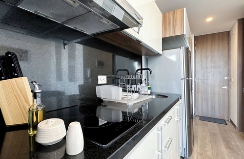 Santa Fe Apartment | Moderno y exclusivo loft en Bogotá con vista de la ciudad