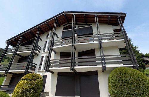 La Clusaz Apartment | Modest 2BR Apartment Near Ski Slopes with Balcony, Parking, and WiFi