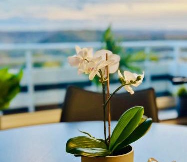 Herdecke Apartment | MOLA Apartments - Panoramablick, Balkon, 5 Pers, Bahnhofsnähe, Parkplatz