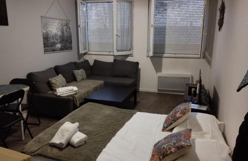 Plantieres Queuleu Apartment | Mon Paisible Rez de chaussé Metz Wifi Parking Un-Séjour-à-Part