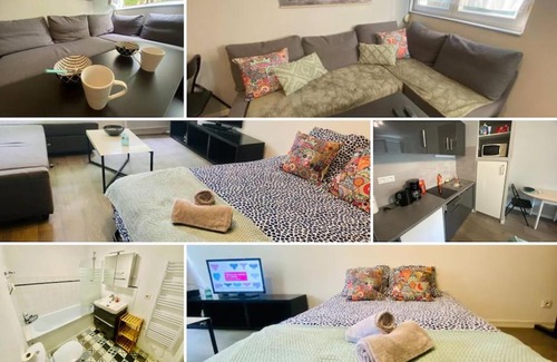 Plantieres Queuleu Apartment | Mon Paisible Rez de chaussé Metz Wifi Parking Un-Séjour-à-Part