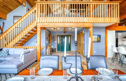 Pagosa Highlands House | Monte Vista Retreat: Pet-Friendly, Private Hot Tub, Game Loft, Fenced Yard, Stunning Mountain Views!