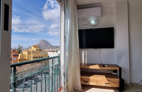 Platja de l'Arenal Apartment | Montgo View apartment 2 mins walk from Arenal beach