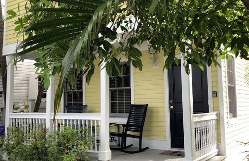 Key West Historic District House | MONTHLY RENTAL, Old Town Duplex, private backyard, 2 BR/2 BA, pets ok