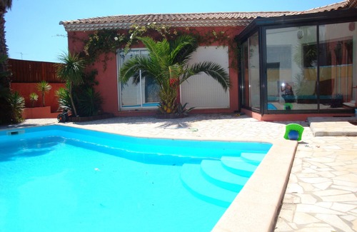 Perols Villa | Montpellier and seaside, beautiful villa for 15 people with swimming pool
