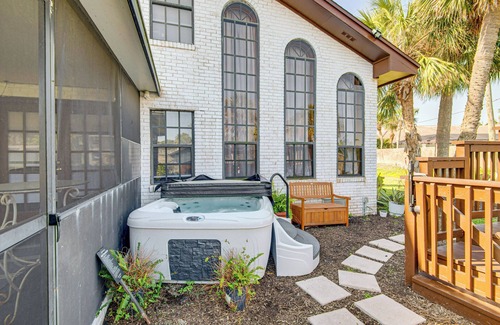 Cocoa Beach Villa | ‘Moon Beach Manor’ w/Private Pool & Hot Tub!