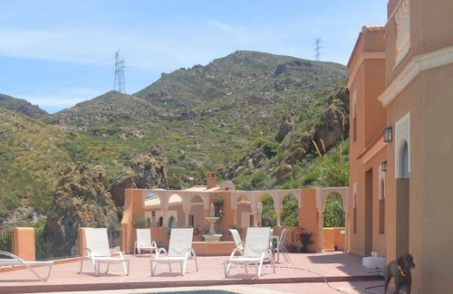 Turre House | Moorish villa with panoramic view, private swimming pool, quiet, 15 km from the beaches